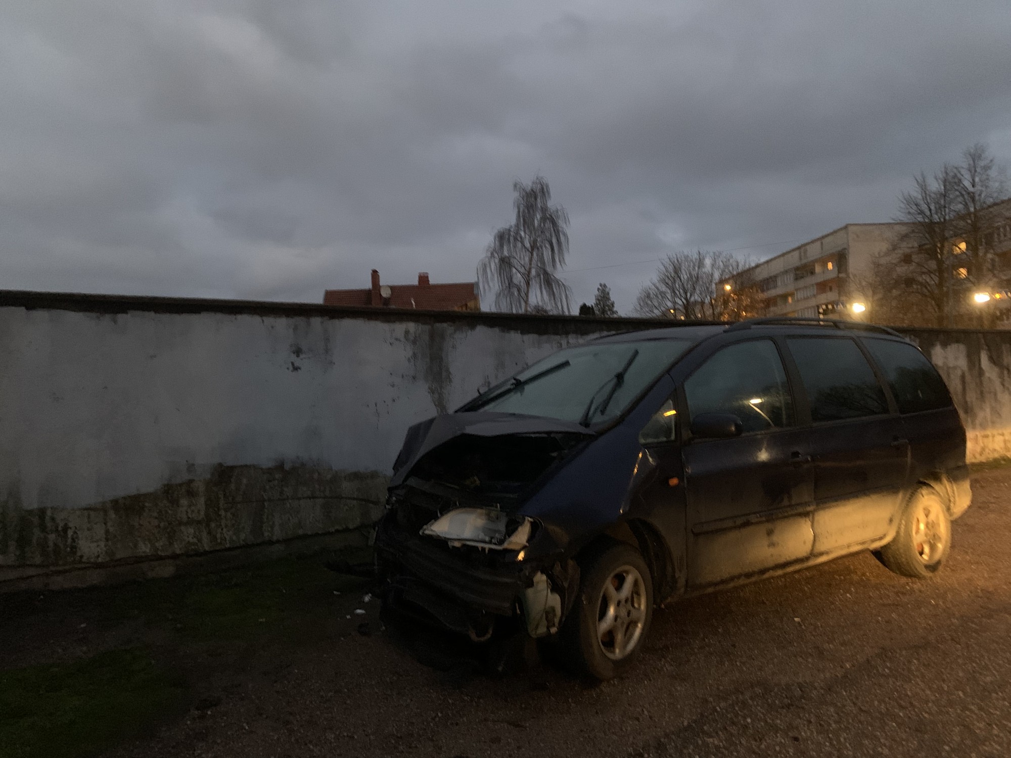 Jauno gadu sāk ar avāriju