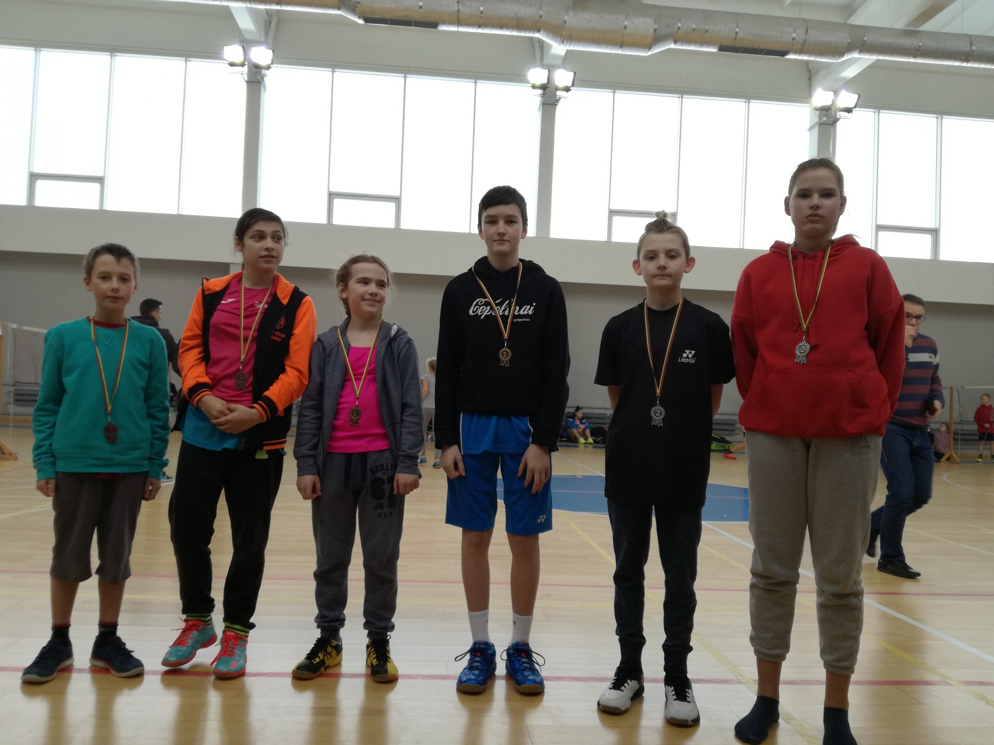 Badmintonisti Klaipēdā izcīna sudrabu