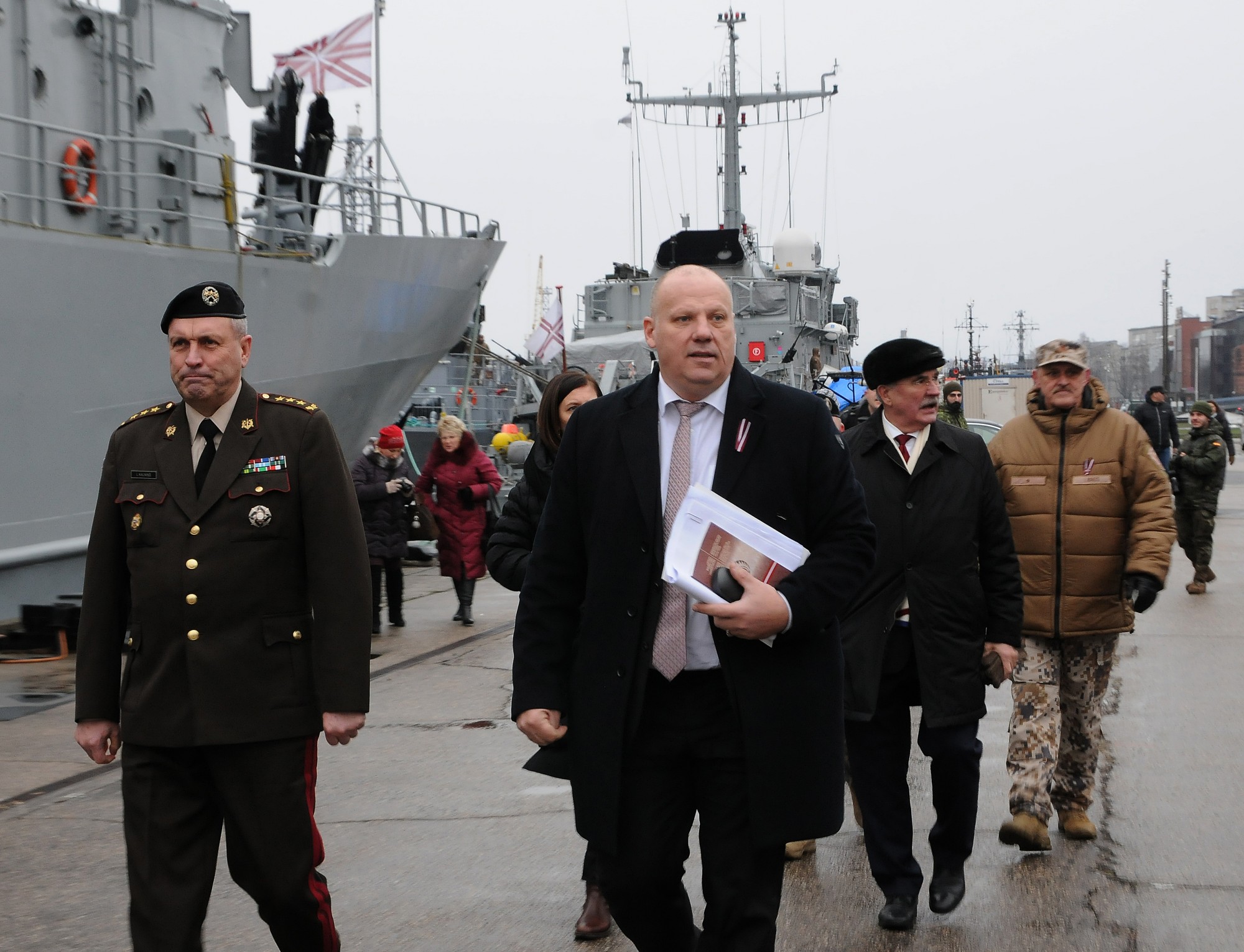 Armijas svinības ievada Liepājā
