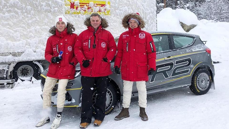 Sesks/Caune aizvada pirmos testus ar jauno ”Ford Fiesta R2”