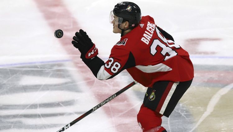Balceram NHL atgriešanās mačā līdz vārtiem tomēr nedaudz pietrūkst
