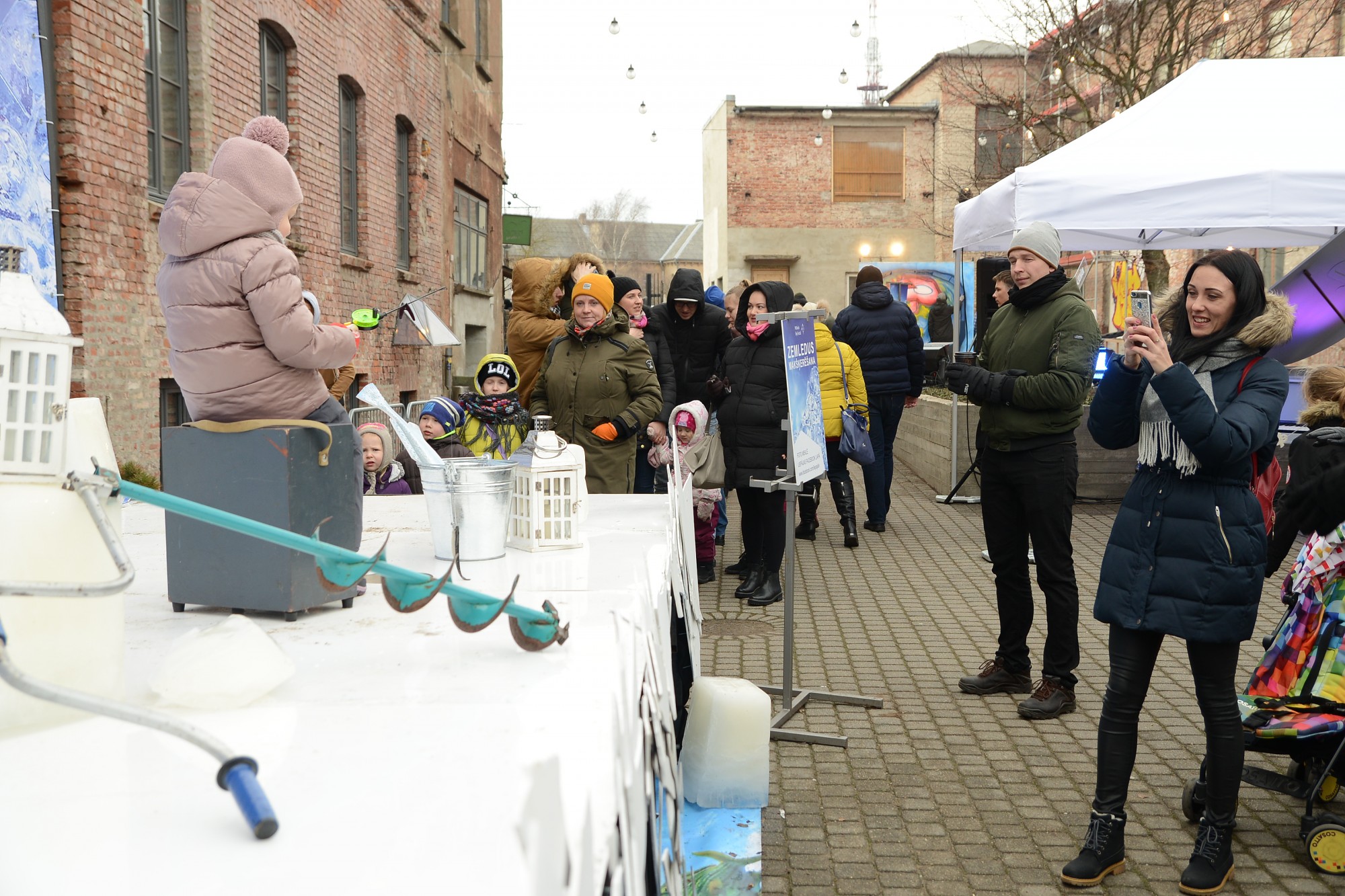 Festivālā pēc sniega neskumst