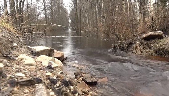 Kurzemes upēs strauji kāpj ūdens līmenis