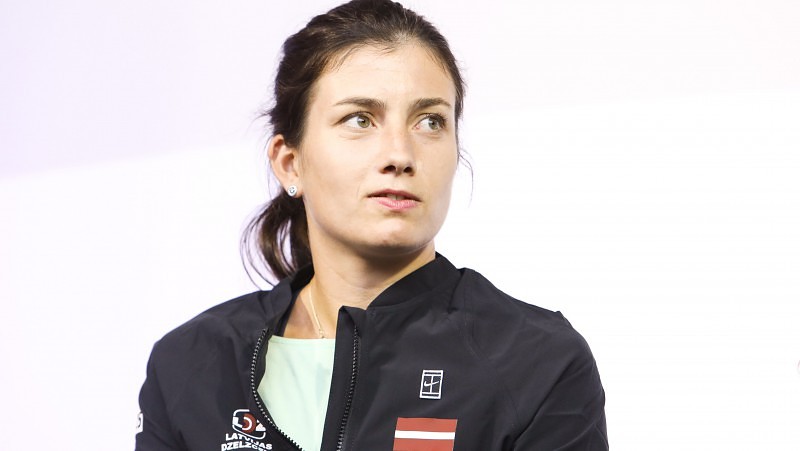 Sevastova pirms spēlēšanas Rīgā pietuvojas pasaules ranga labāko desmitniekam
