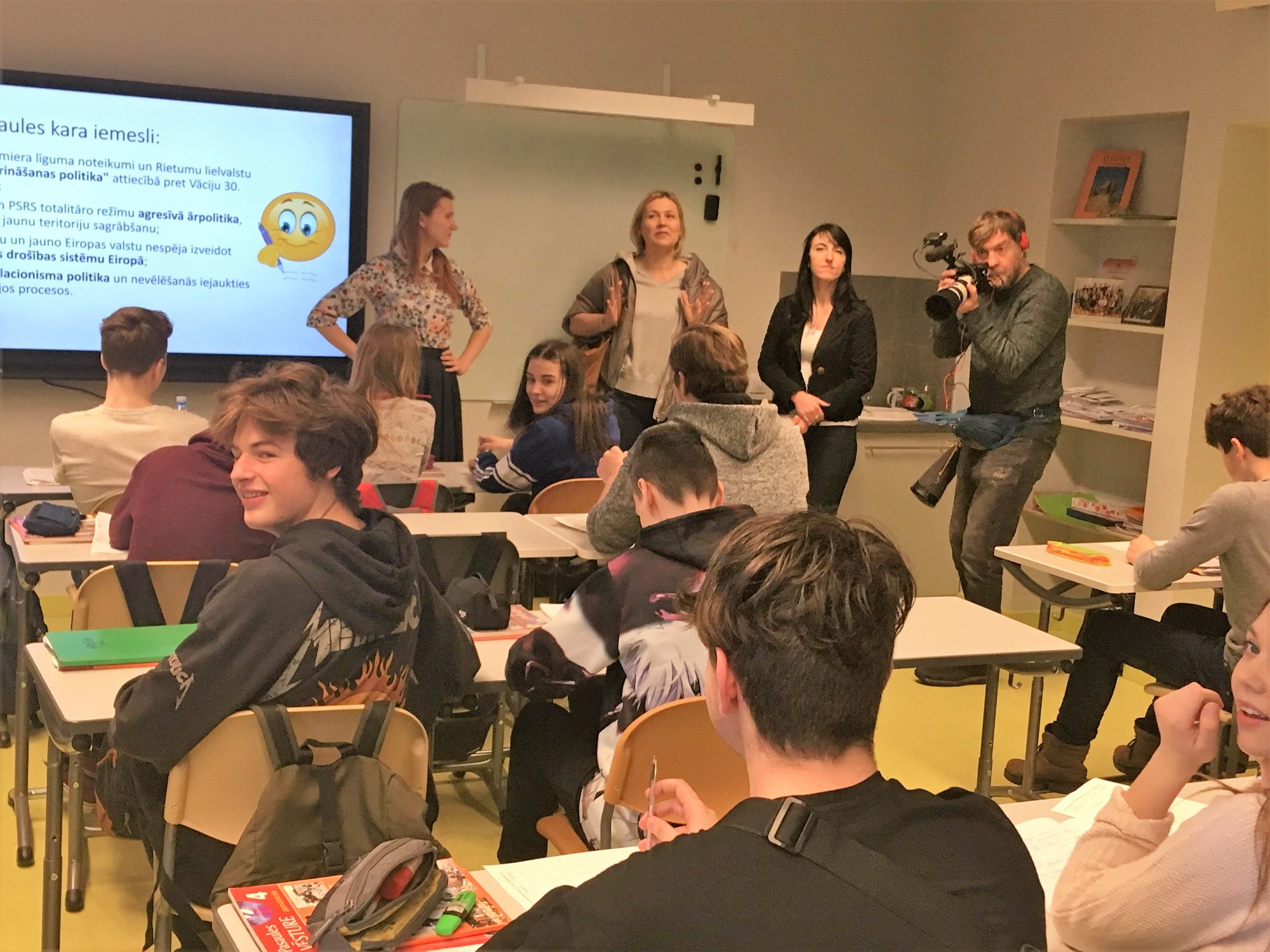 Raidījumā “Klase” – 6. vidusskolas audzēknis Valters Grasmanis