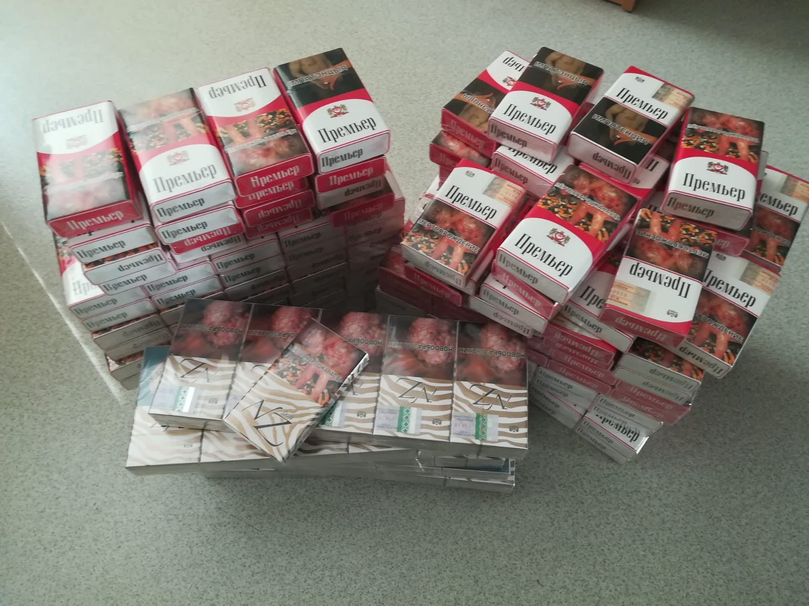 No aprites izņem 11 tūkstošus nelegālās cigaretes