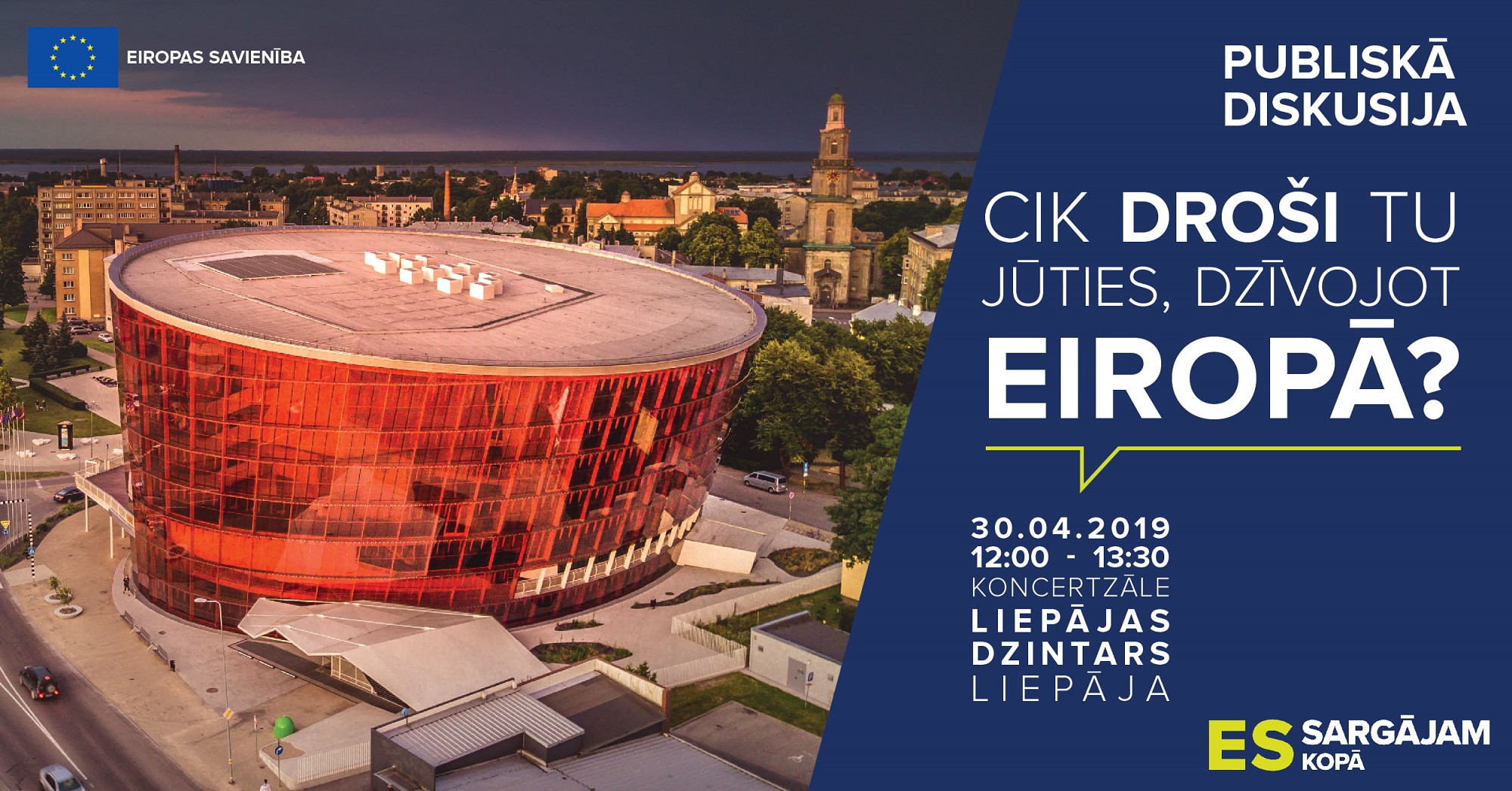 Tiešraide: Cik droši tu jūties, dzīvojot Eiropā