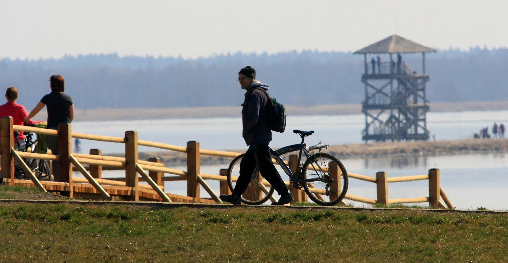 Pa pilsētu ar velosipēdu