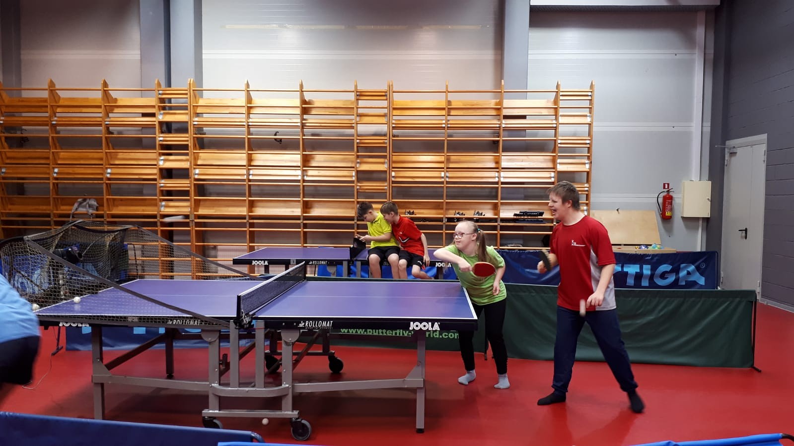 Pingponga sporta atvērtā nodarbība bērniem un jauniešiem ar īpašām vajadzībām