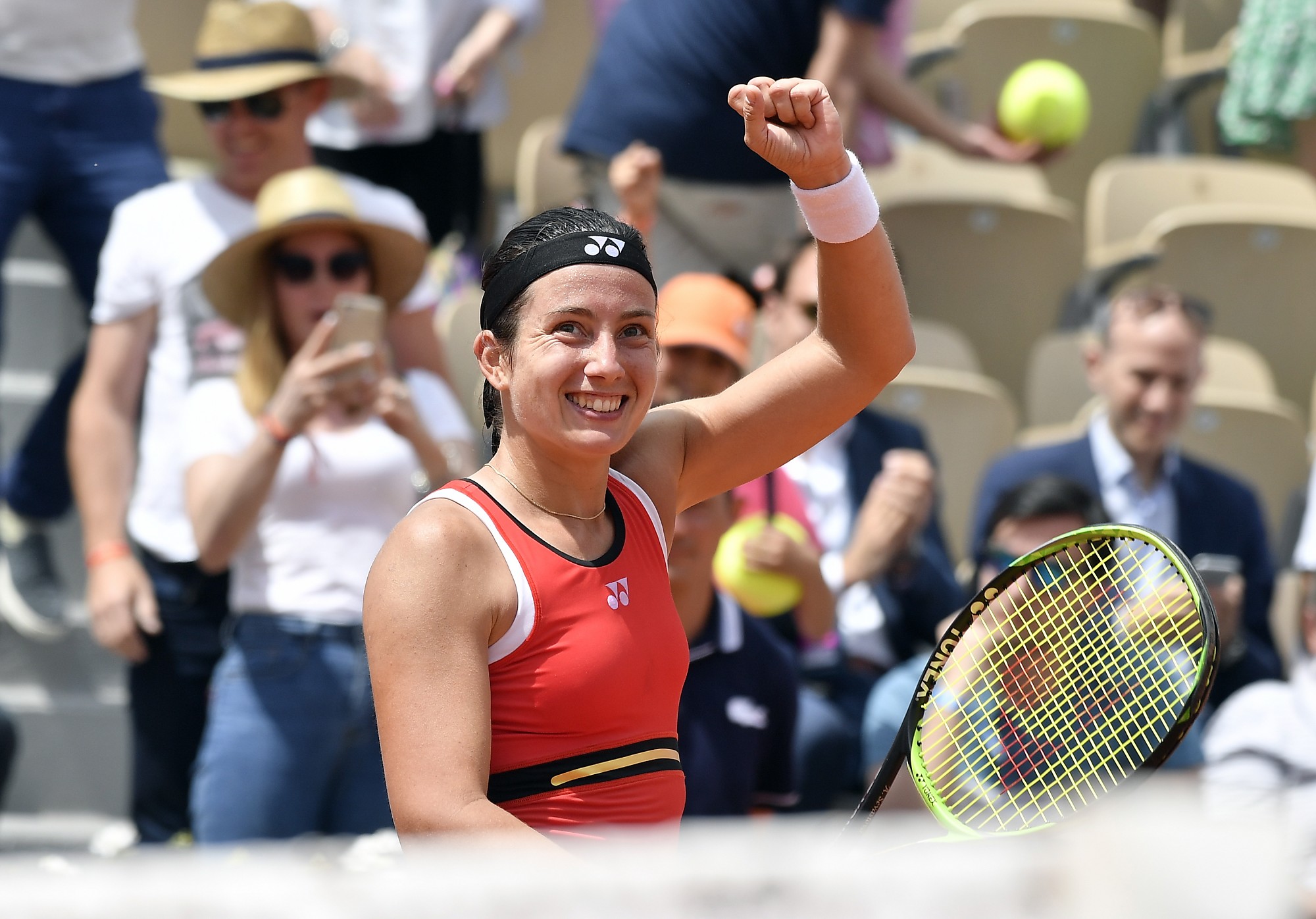 Sevastova vairāk nekā trīs stundu smagā cīņā sasniedz Francijas atklātā čempionāta astotdaļfinālu