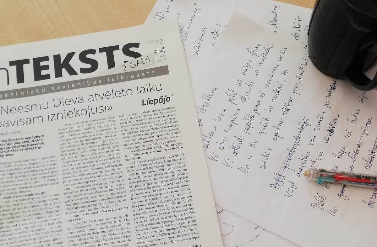 Literāti atskatīsies uz paveikto