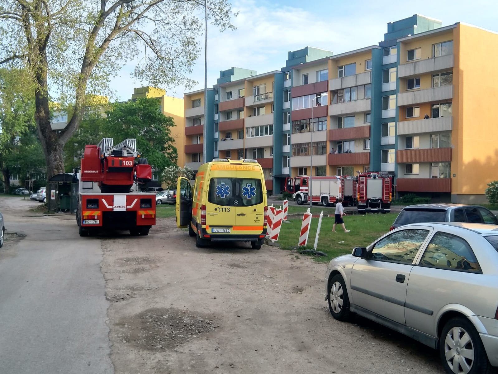 Trauksme dēļ rosības pagrabā