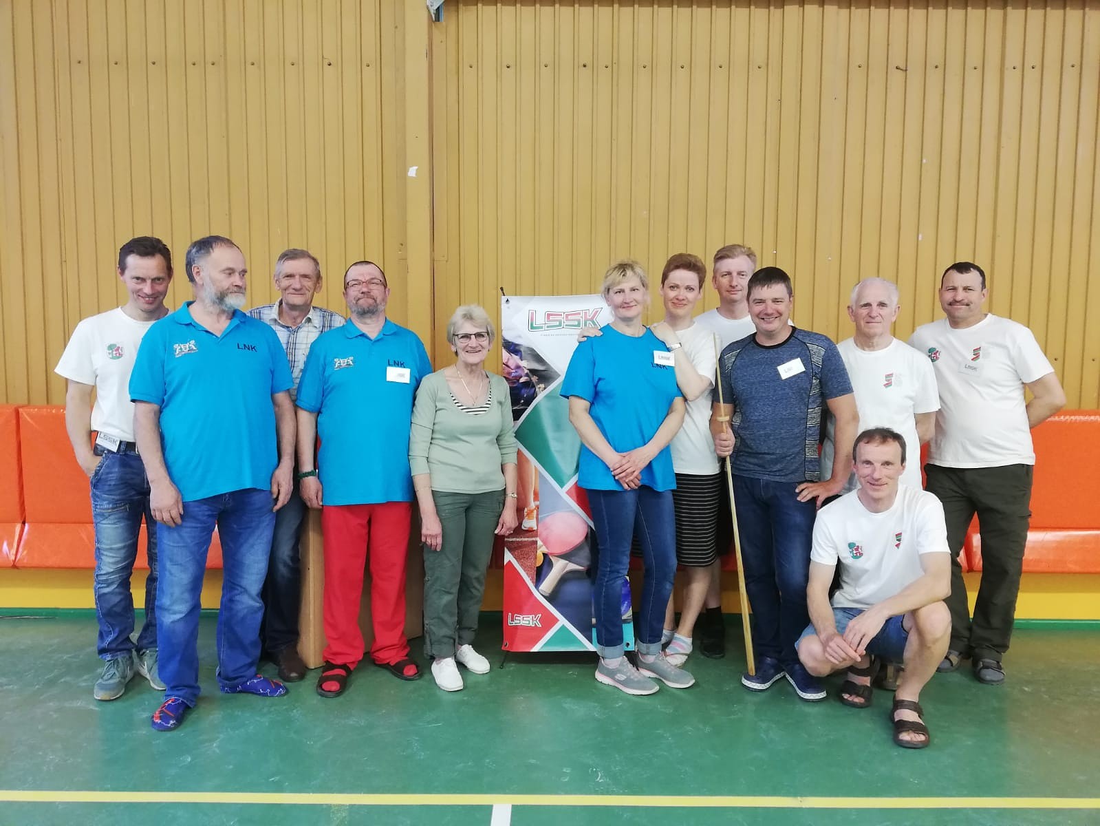 Senioru sporta kluba novusa spēlētāji piedalās sporta spēles