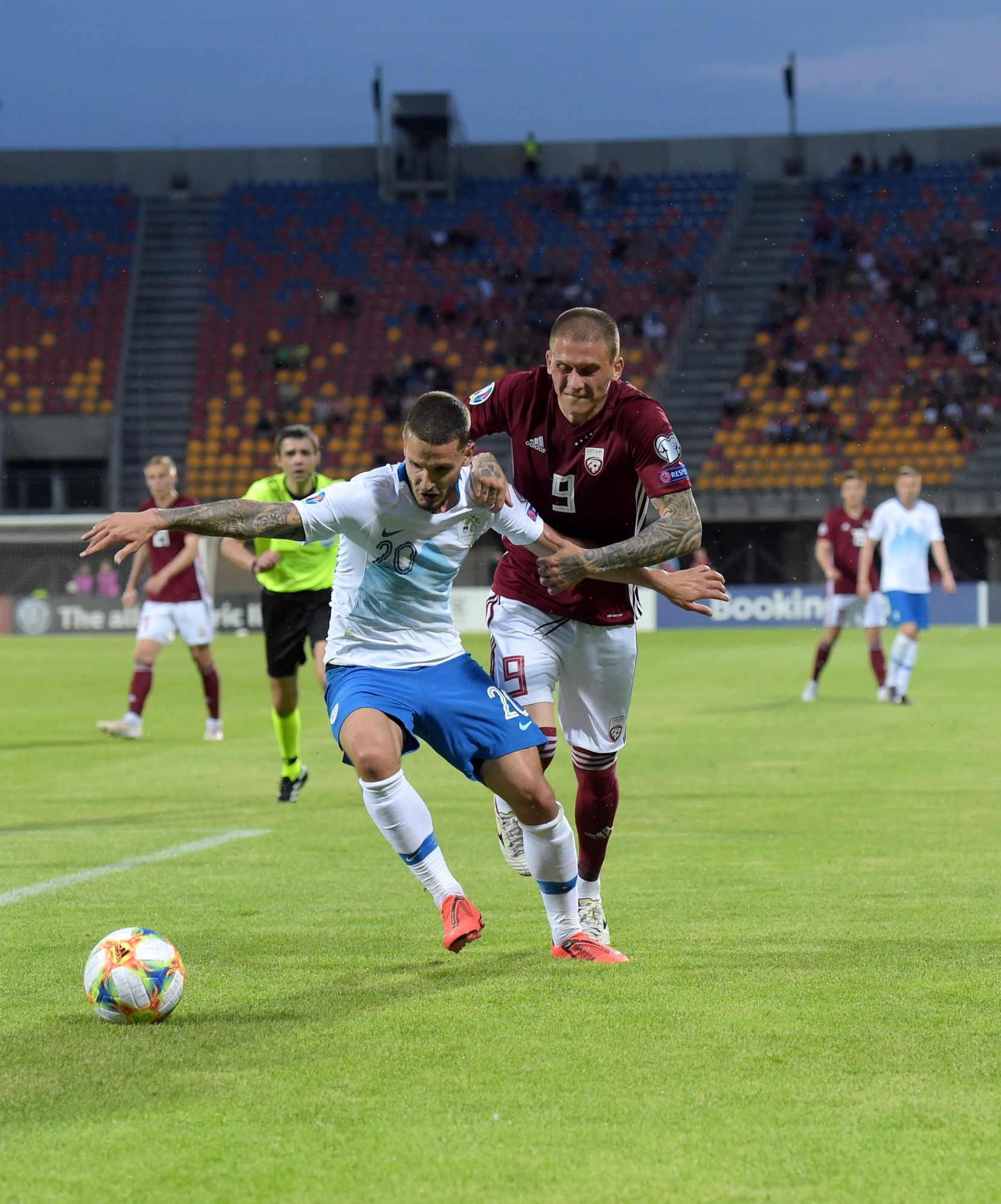 Latvijas futbola posts – 0:5