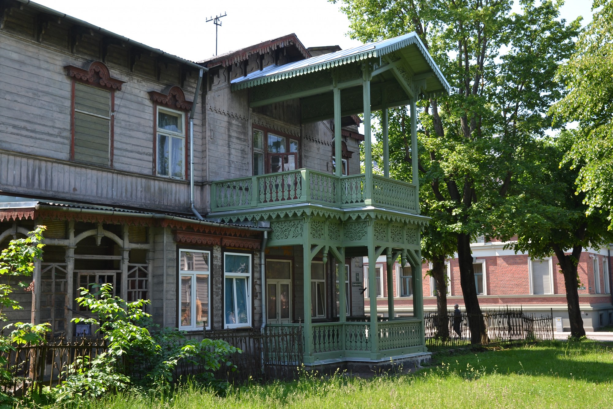 Veranda saulrietu baudījumam