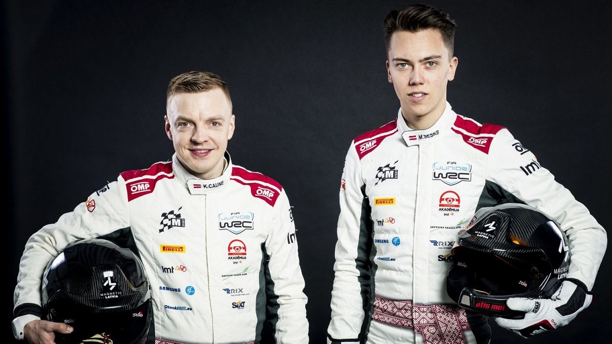 Sesks septītais starp junioriem Sardīnijas WRC rallija atklāšanas ātrumposmā