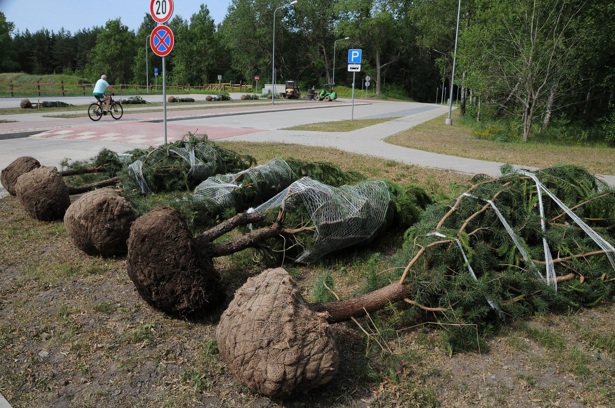 Kempingam iela uzbūvēta