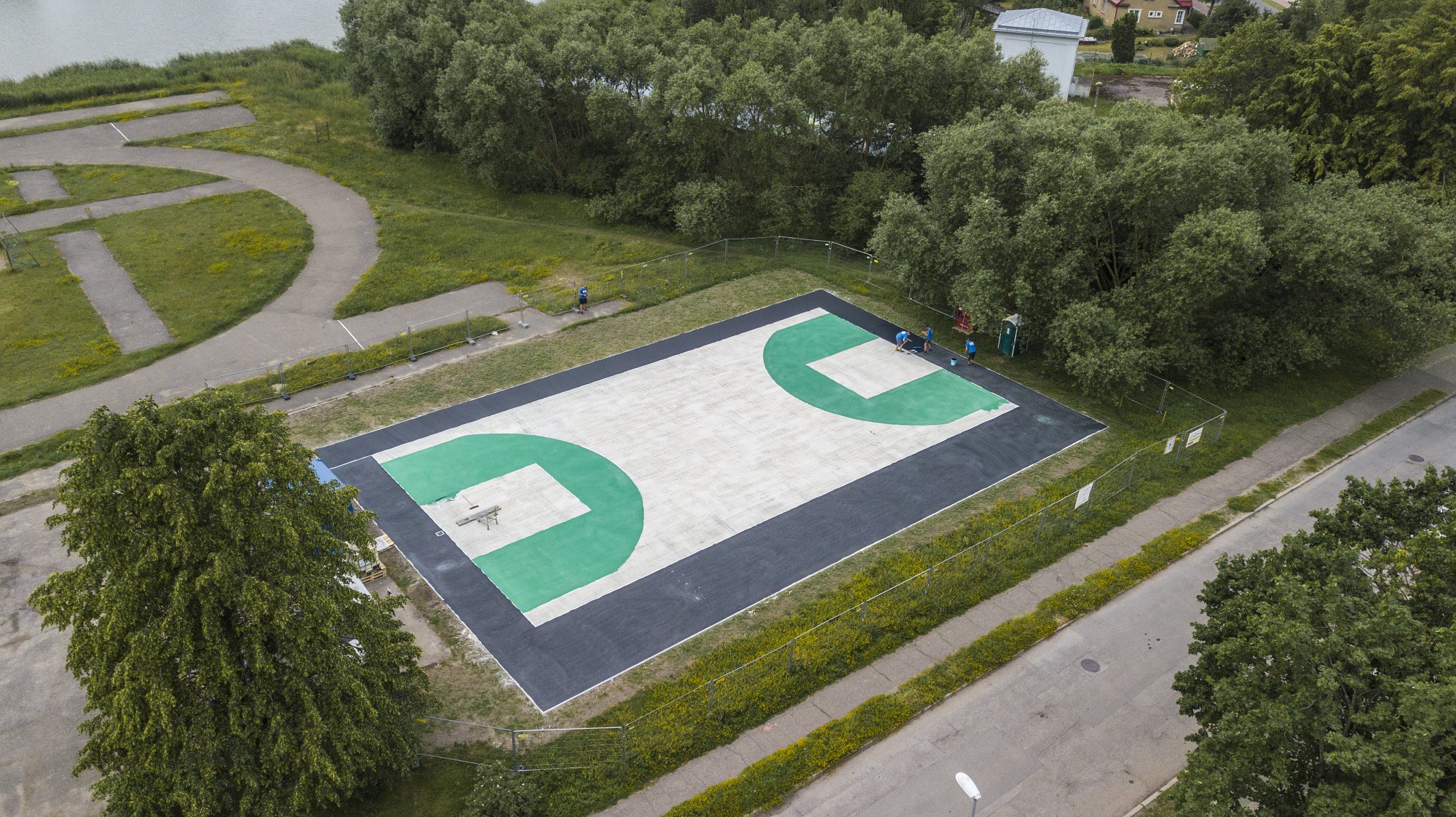 Šoreiz laukums Liepājas krāsās
