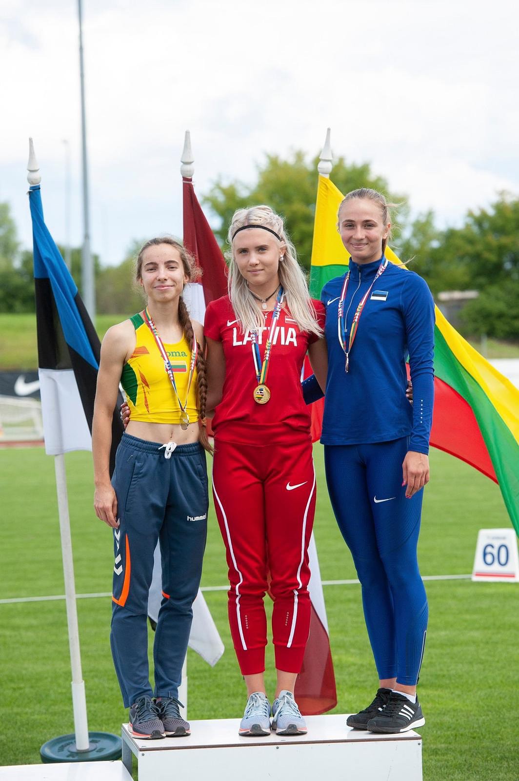 Noslēgušies Baltijas valstu čempionāti vieglatlētikā
