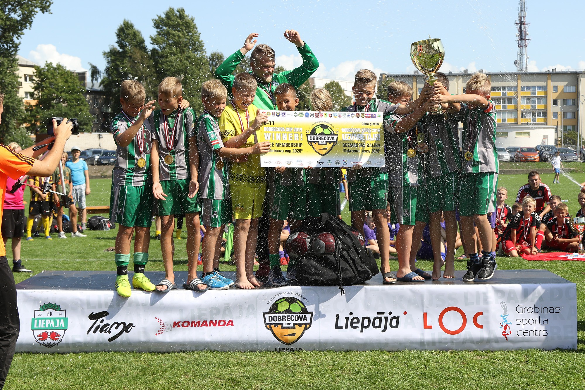 Aizvadīts otrais “Dobrecova kausa” posms futbolā