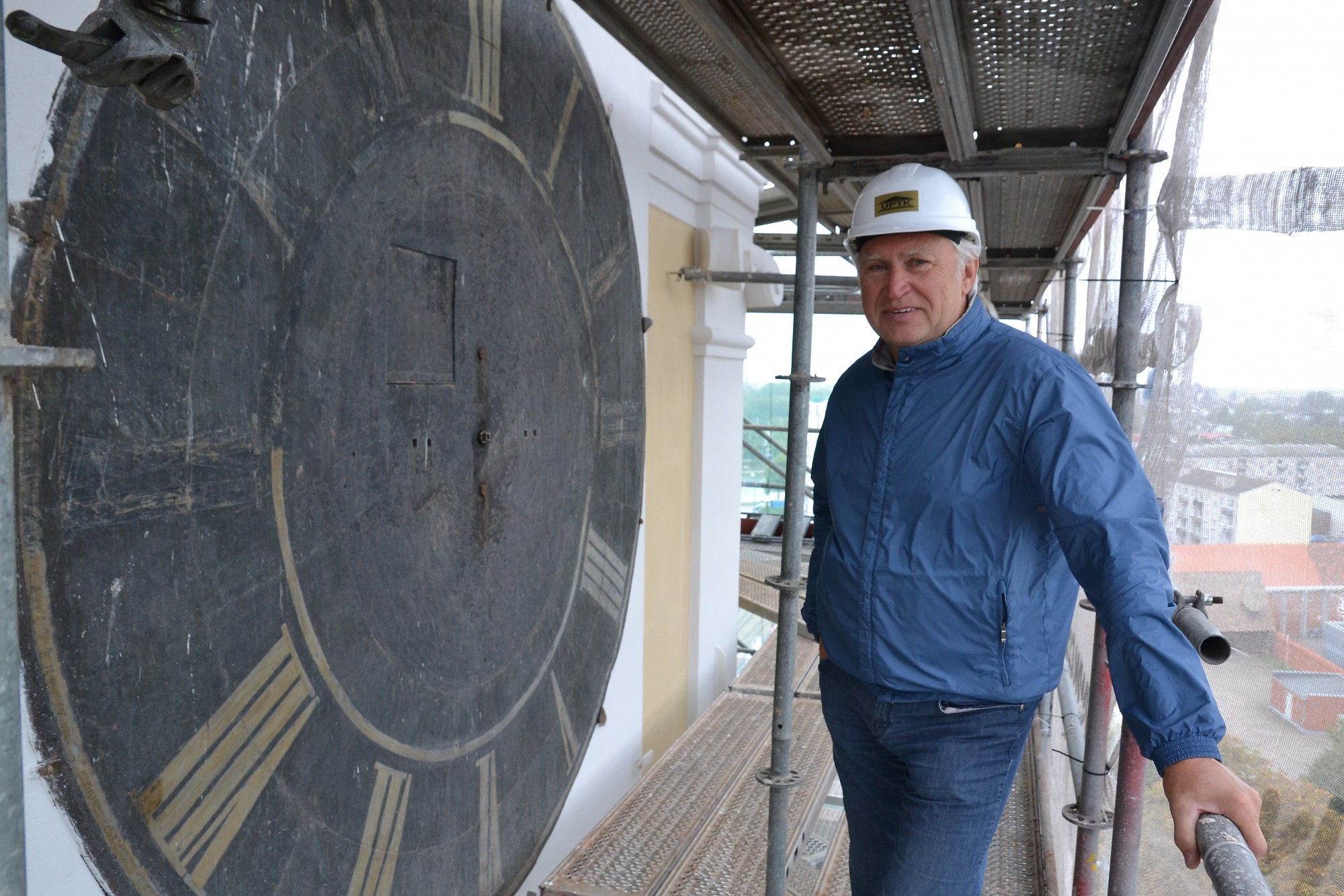 Svētās Trīsvienības katedrāles pulksteņa restaurācija ir ieilgusi