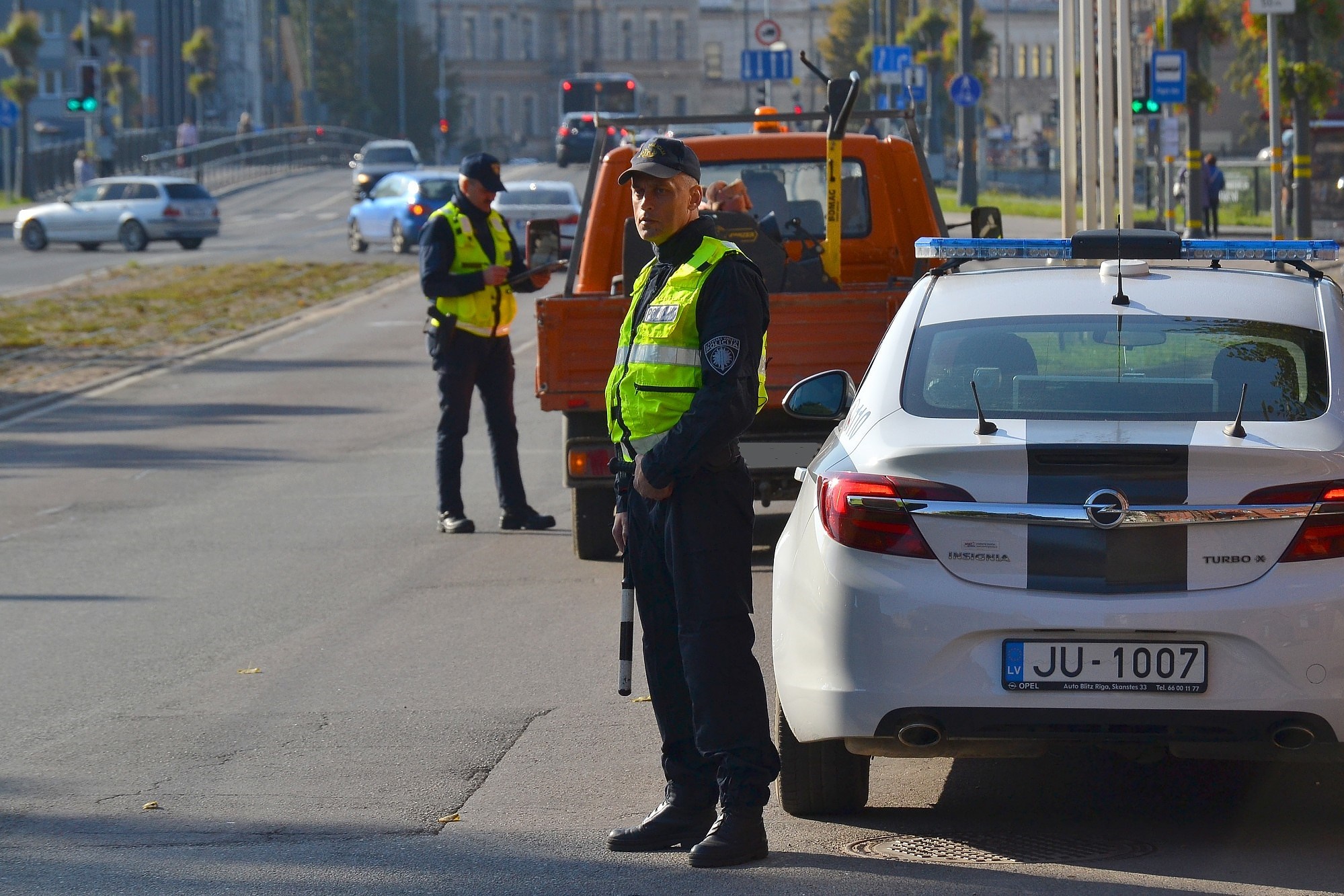 Satiksmes drošības reidā uz pārkāpējiem ilgi nebija jāgaida