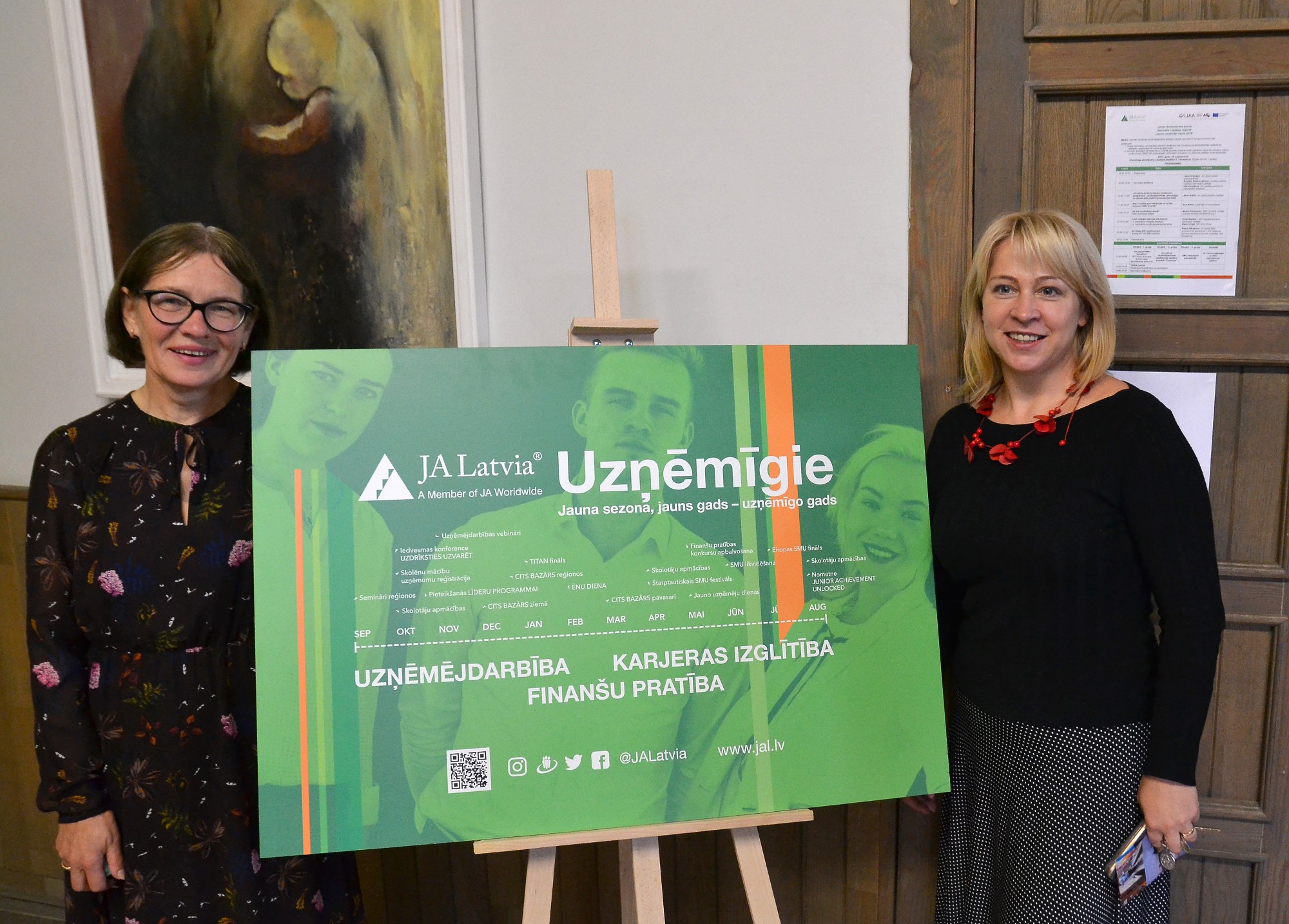Skolēniem Liepājā palīdz spert pirmos soļus biznesā