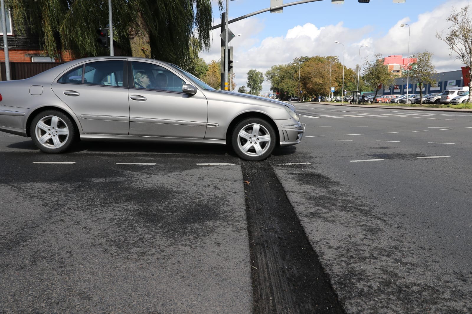 Ganību un Vaiņodes ielas krustojums – sakārtots un autovadītājiem drošs