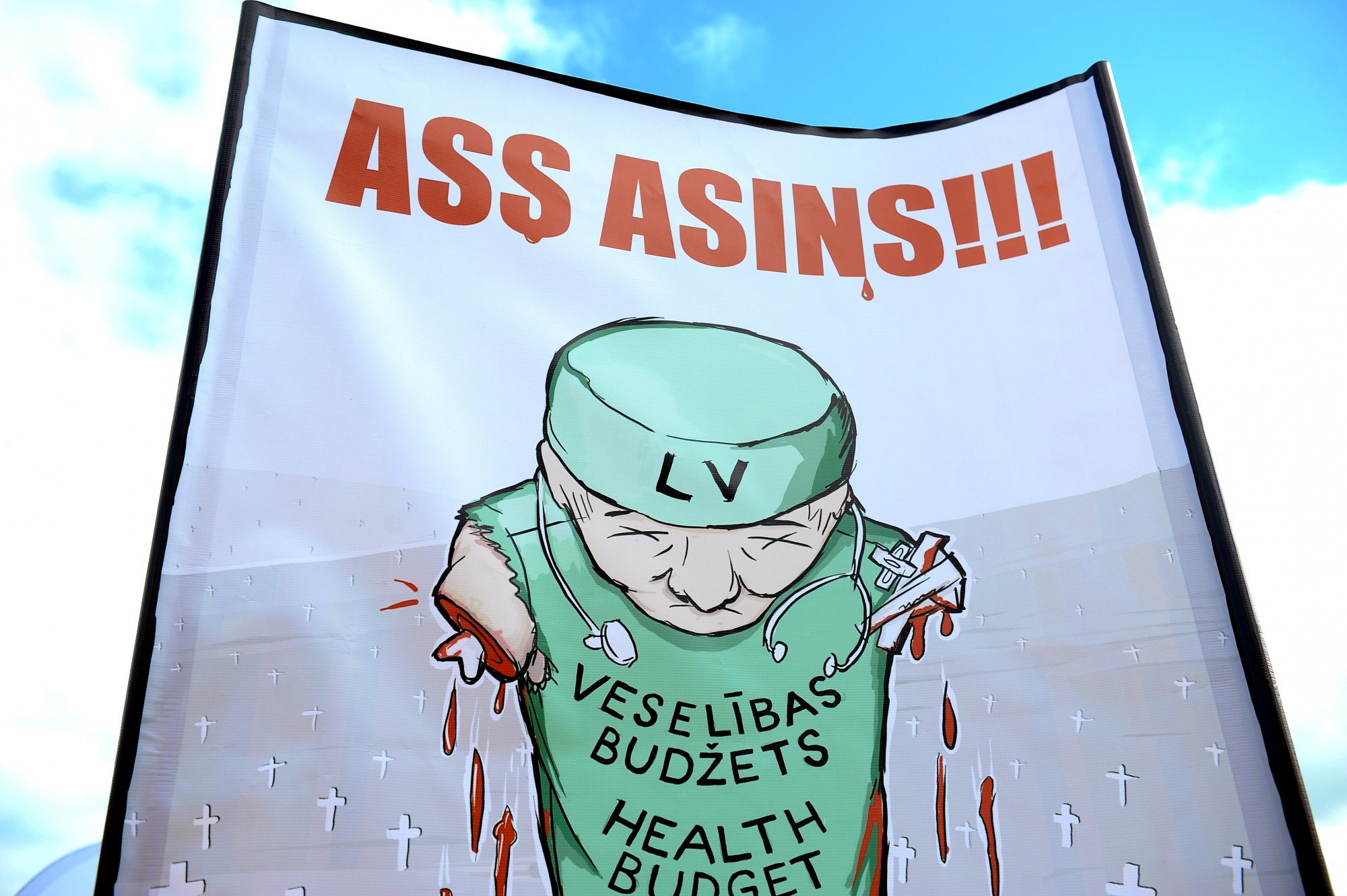 Mediķu arodbiedrība nolemj rīkot plašas protesta akcijas