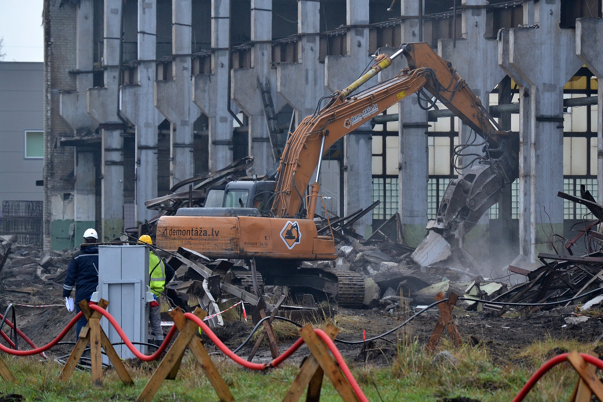 Bijušā “Liepājas metalurga” mehāniskā ceha vietā top jauna ražotne