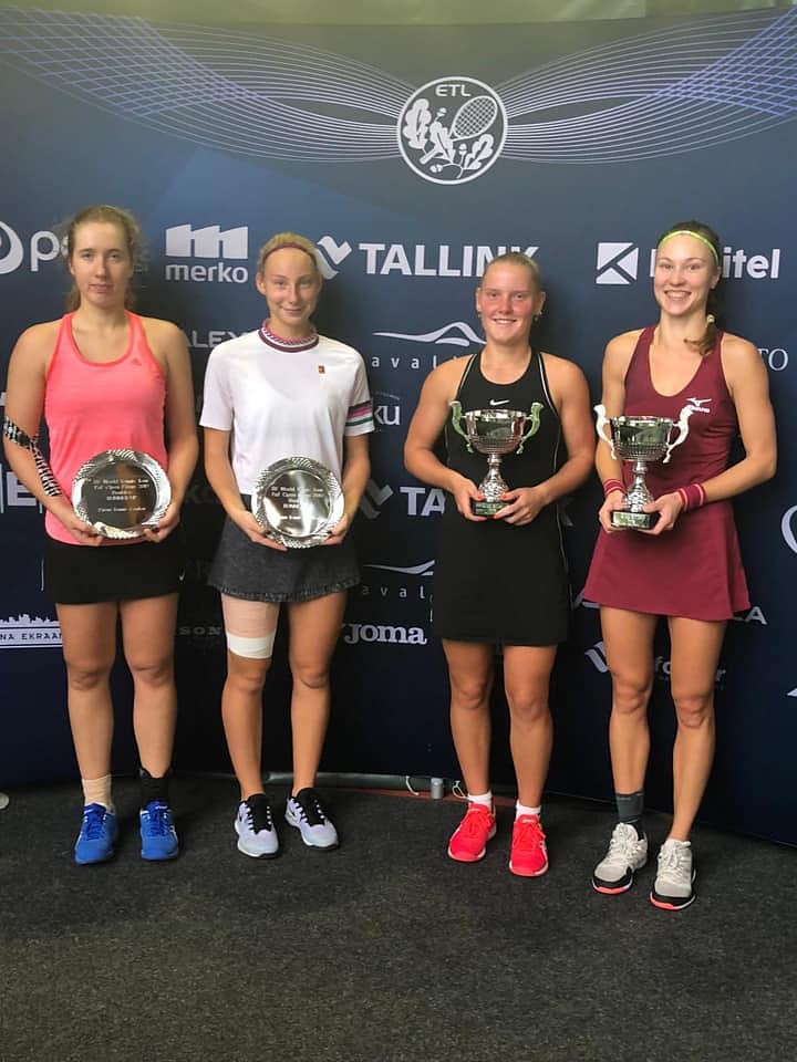 Patrīcija Špaka izcīna otro vietu ITF dubultspēļu turnīrā Pērnavā
