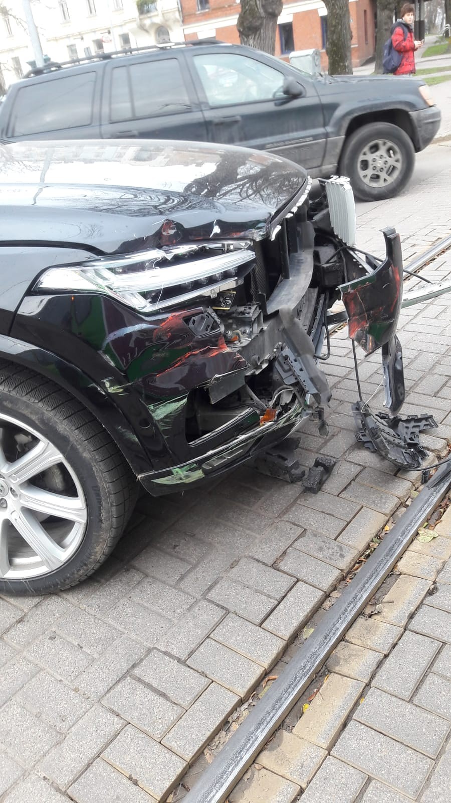 Lielā ielā nedod ceļu tramvajam