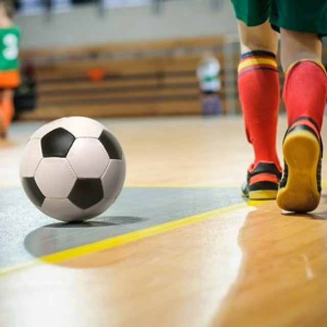 Latvijas telpu futbola čempionāta spēlē Grobiņa ar 8:1 sagrauj Nīcu