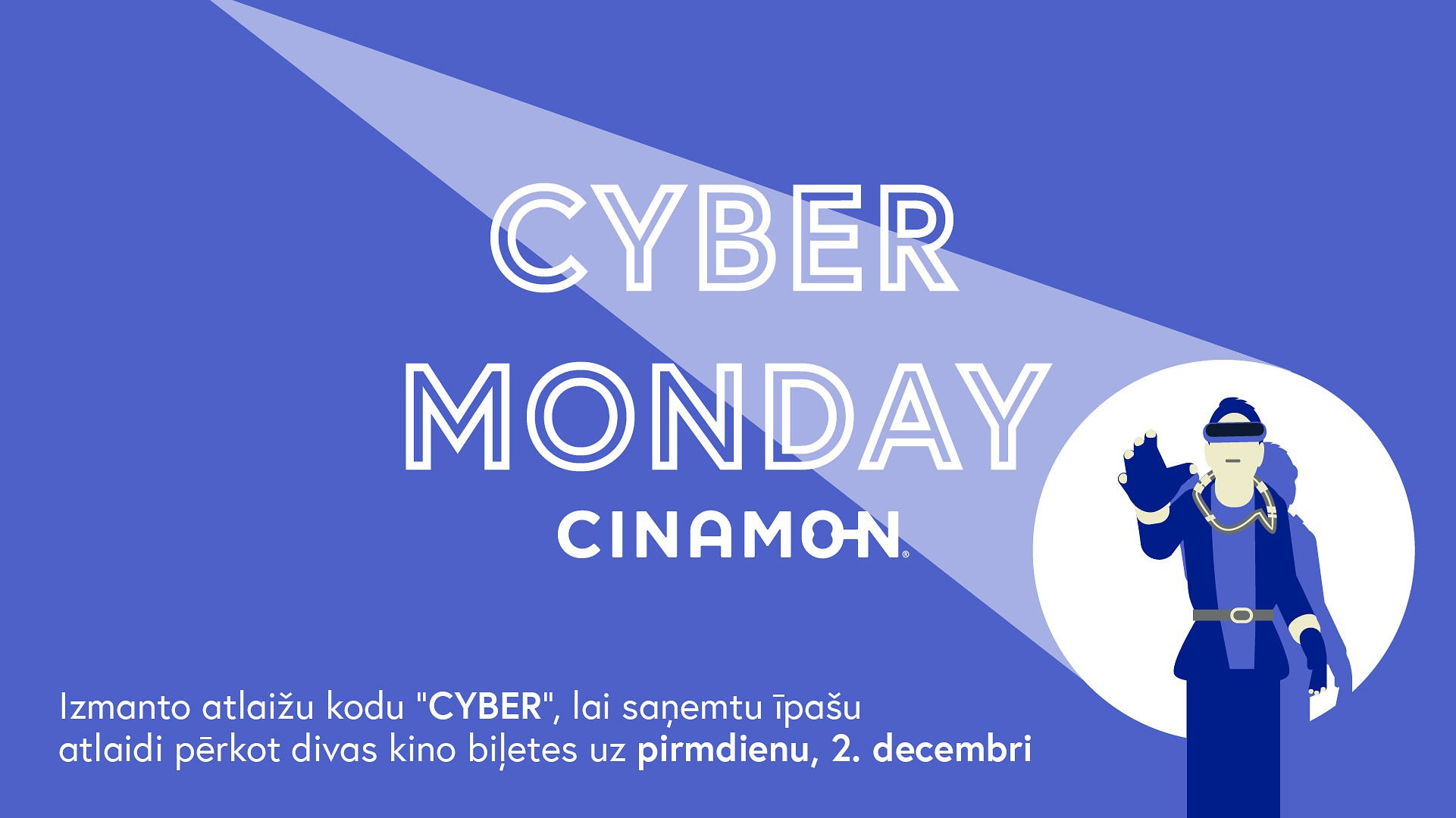 Akcija “Cyber Monday”!