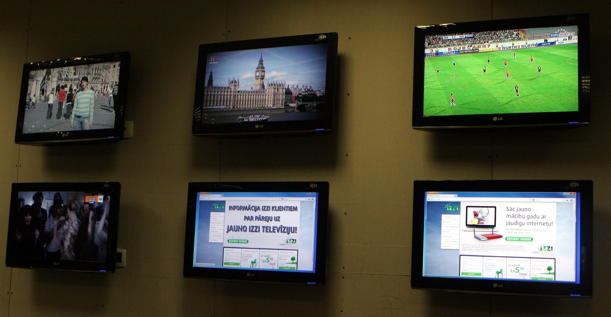 NEPLP aizliedz Latvijā retranslēt deviņus Krievijas televīzijas kanālus