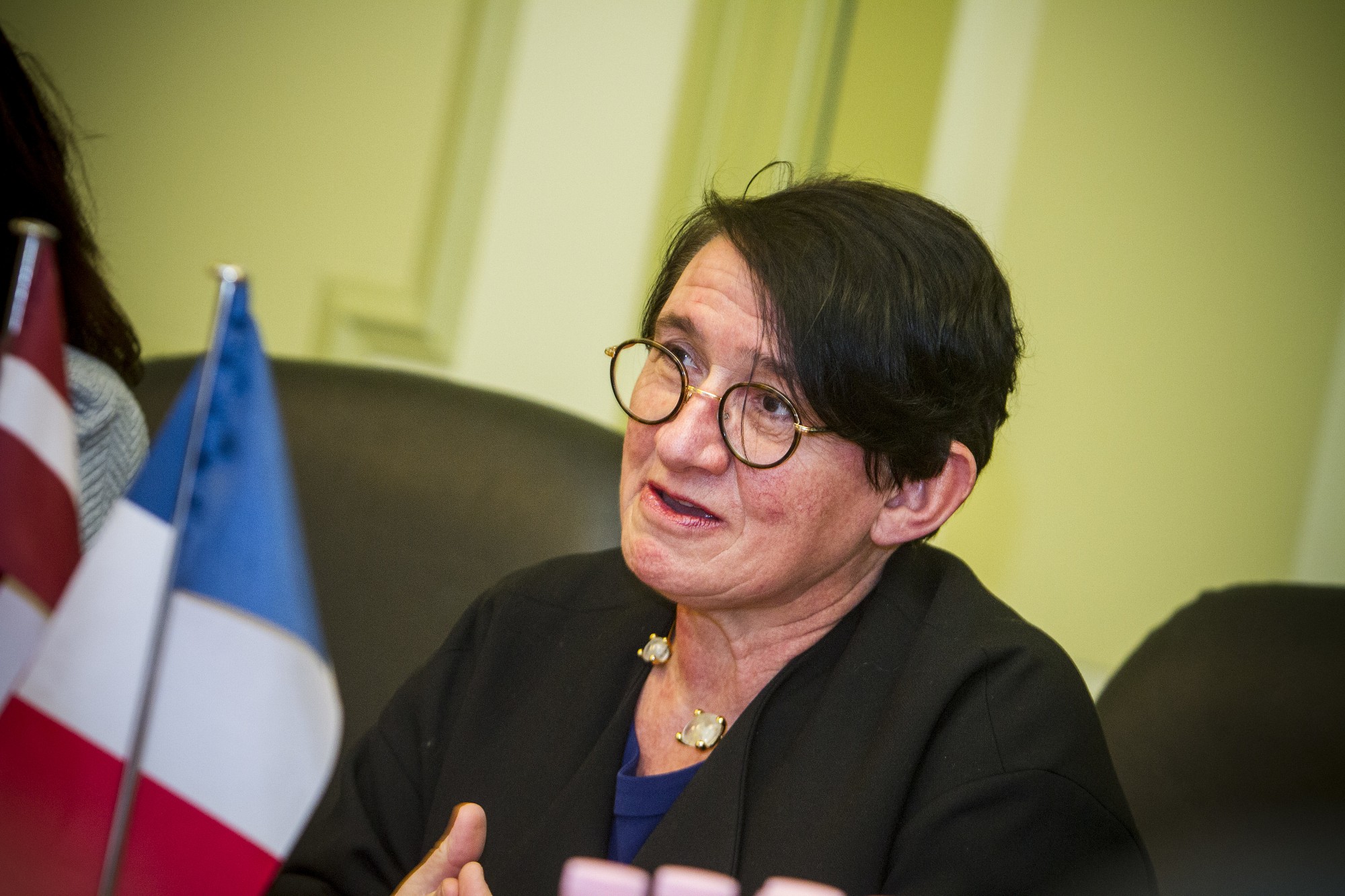 Liepāju darba vizītē apmeklē Francijas vēstniece Latvijā Odile Supizona