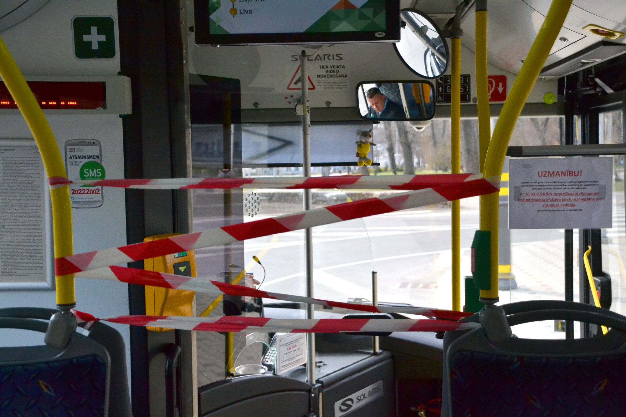 Ar sabiedrisko transportu braukt gribas, bet mazliet bail