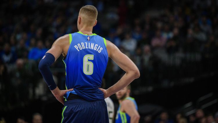 Porziņģim zema precizitāte “Mavericks” zaudējumā