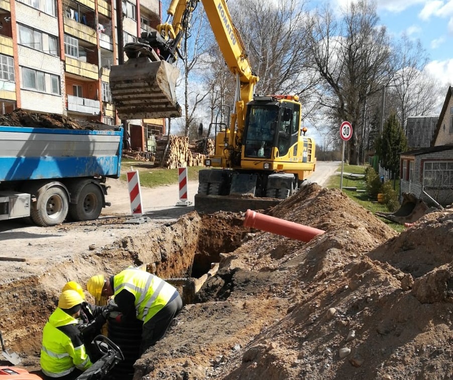 Priekules novadā uzlabo ūdenssaimniecības pakalpojumus