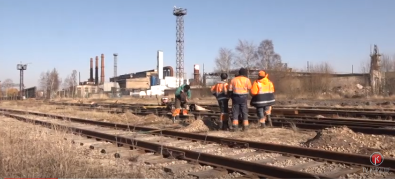 Bijušajā “Metalurga” teritorijā atjauno sliežu ceļus