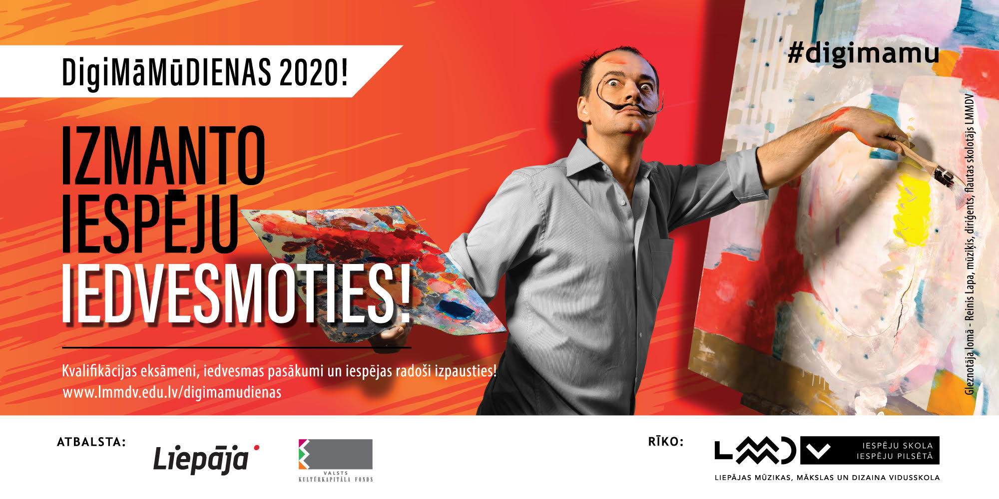 Liepājas Mūzikas, mākslas un dizaina vidusskola organizēs ”DigiMāMūDIENAS 2020”