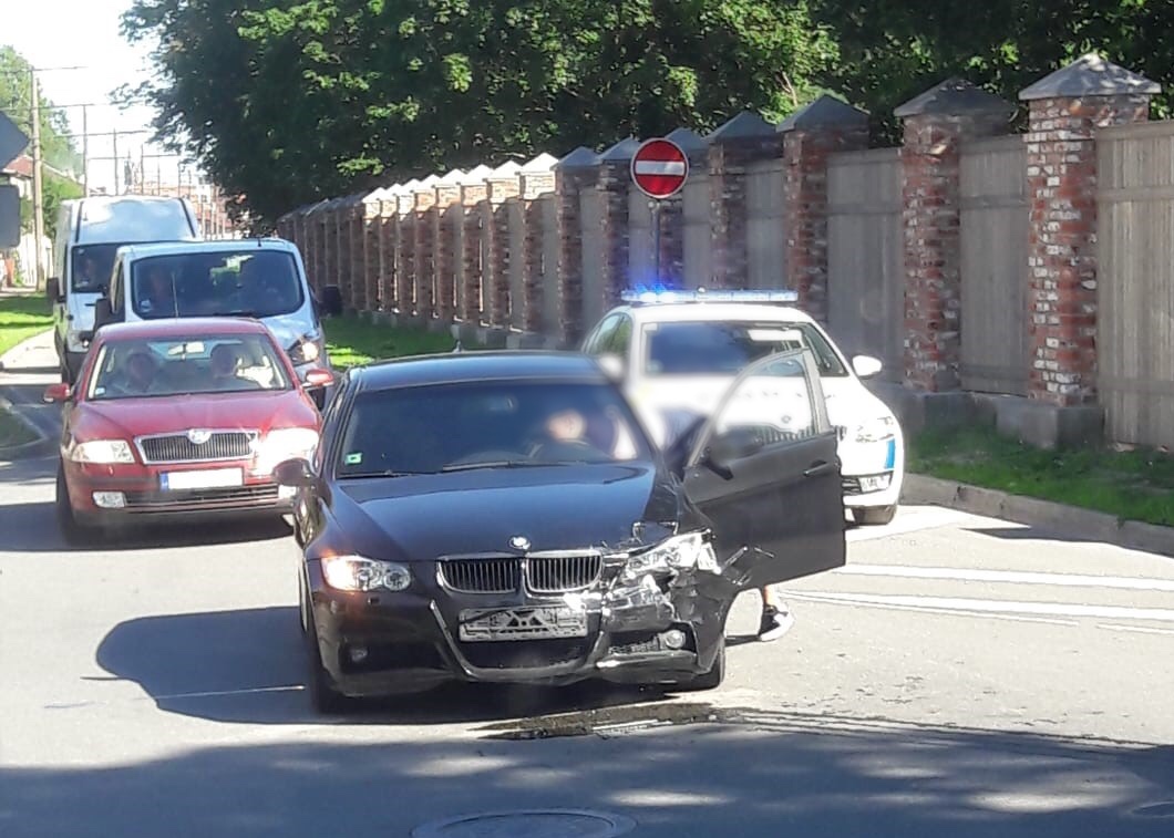 Avārija Klaipēdas un Ūliha ielas krustojumā