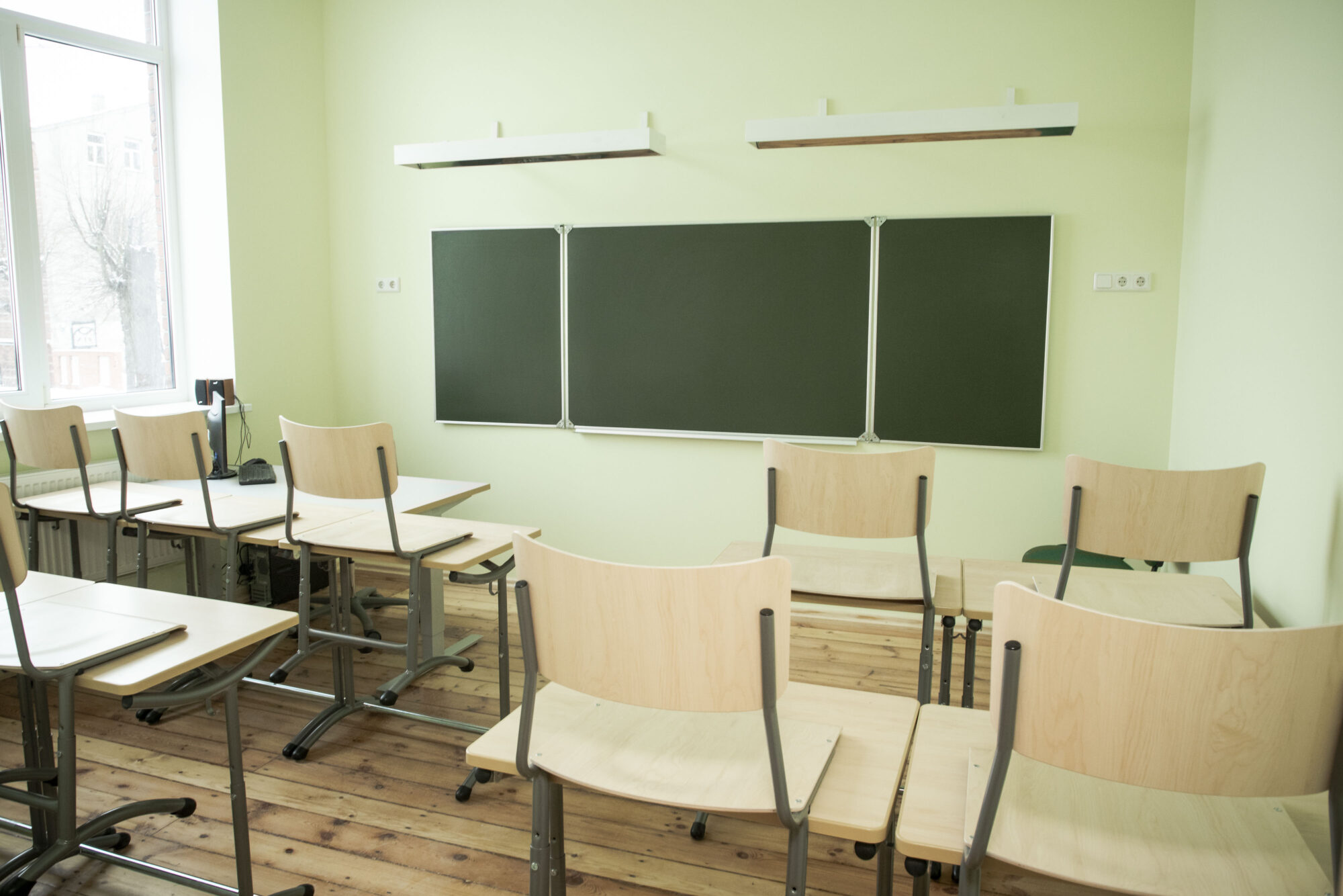 Šovasar vairākās Liepājas mācību iestādēs veikti remontdarbi