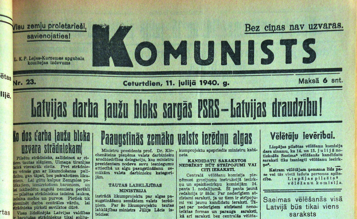 Liepājas prese kara gados – no viena grāvja otrā. Un atpakaļ