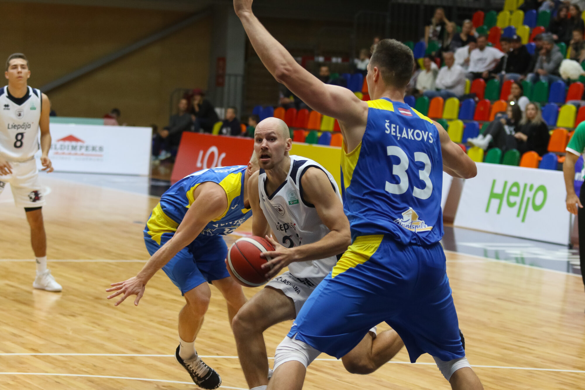 Basketbola klubs “Liepāja”   izbraukumā kapitulē BK “VEF Rīga”