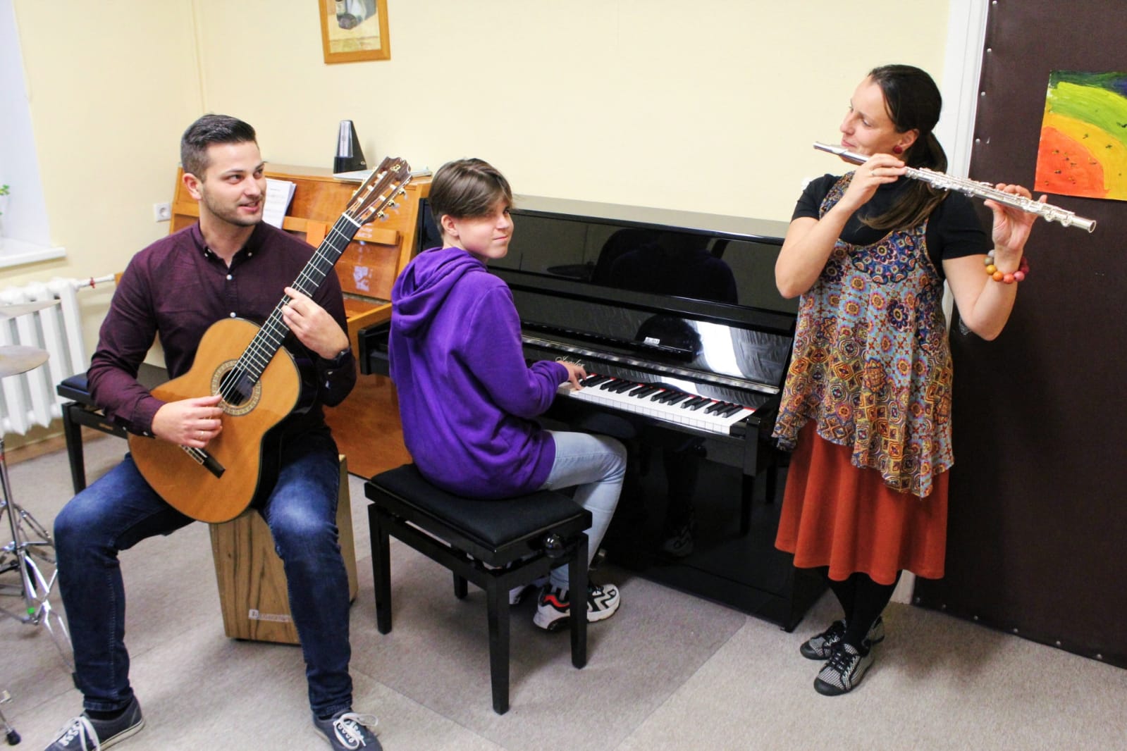 Grobiņā un Bārtā muzicē ar jauniem instrumentiem