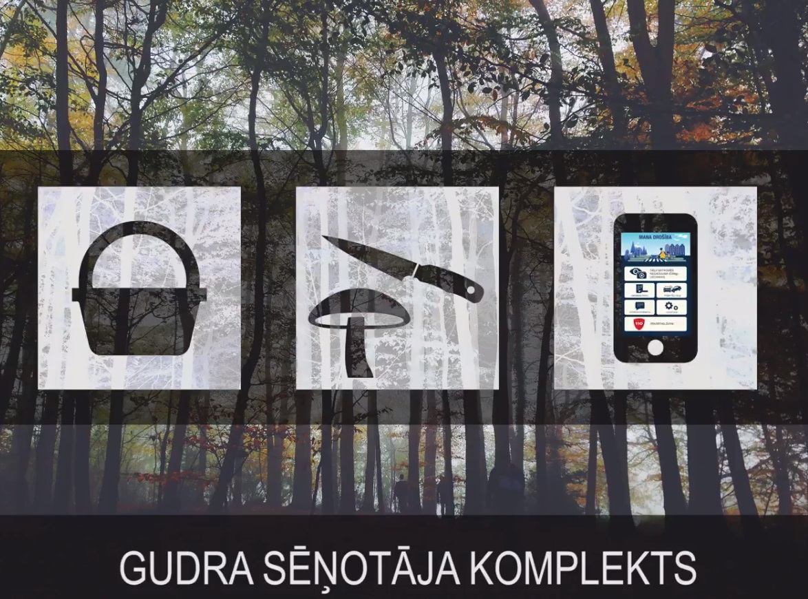 Sirmgalve pēc vairāku stundu pavadīšanas mežā atrodas sveika un vesela