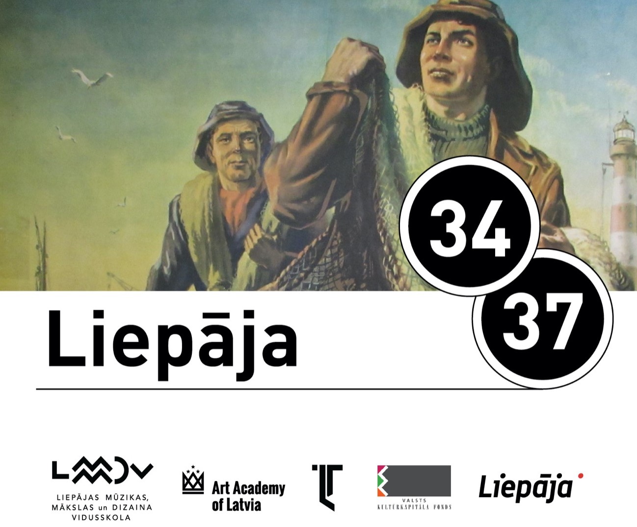 LMMDV eksponē dizaina plakātus Liepājas tramvajā
