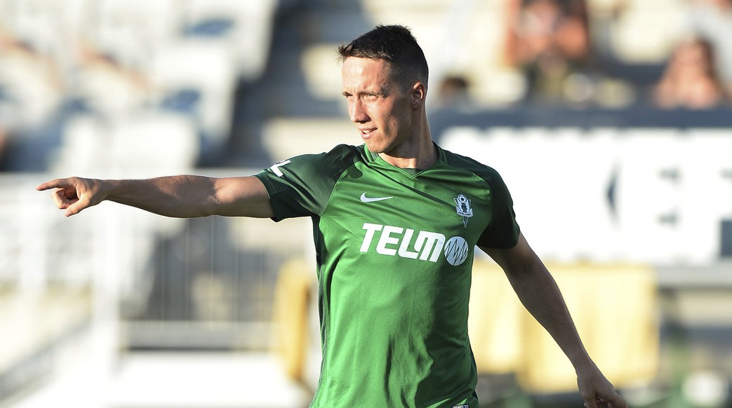 Dāvis Ikaunieks Čehijas futbola čempionātā nāk uz maiņu
