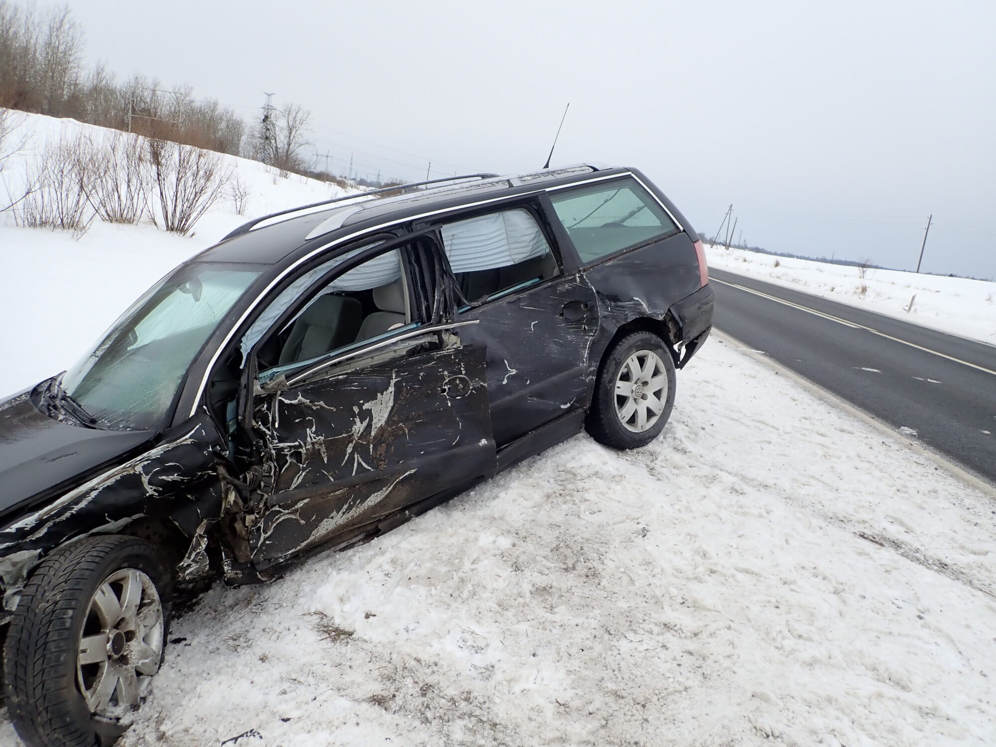 Aicina atsaukties uz autoceļa Rīga-Skulte-Liepāja notikušās avārijas aculieciniekus